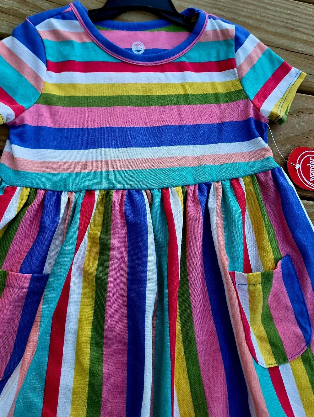 Wonder Nation Baby and Toddler Girls Play Dress